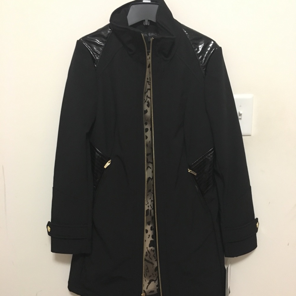 Via Spiga Softshell Fleeced Line Jacket